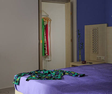 Danae Villas Hersonissos Crete Blue Villa bedroom